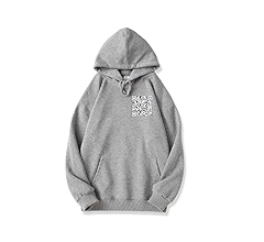 Funny FU QR Code Hoodie, Back Print Message Sweatshirt for